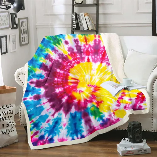 Vista 11 de Manta de flores de cerezo, manta decorativa botánica floral para habitación de niños, ramas de árbol florecen arte japonés retro, manta de forro