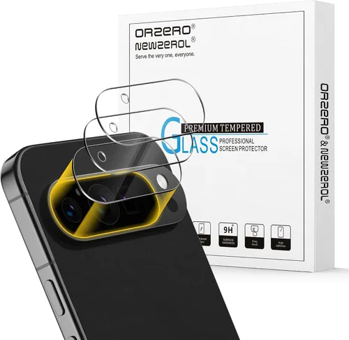 Vista 12 de Orzero Paquete de 3 protectores de pantalla de vidrio templado compatibles con Google Pixel 8, bordes de arco 2.5D, 9H, alta definición