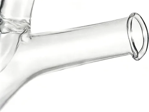 Vista 9 de ELETON Almacenamiento de cocina Herramientas de cocina Botella de vidrio de aceite y vinagre, tapones de caño doble vertedor de uva Vinagre