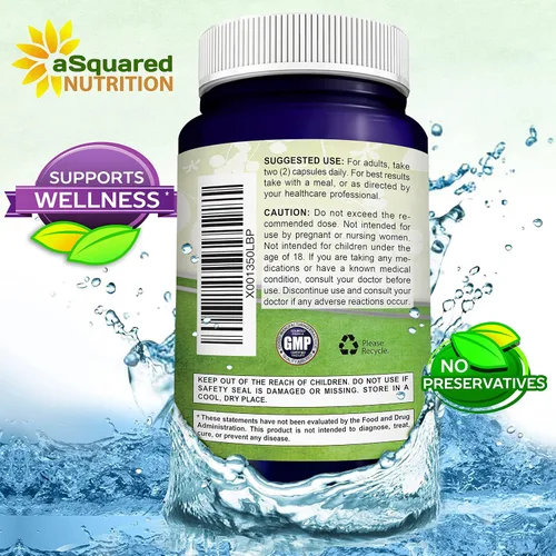 Vista 7 de 100% Resveratrol Natural - 1000mg Por Porción Fuerza Máxima (180 Cápsulas) Suplemento Antioxidante, Píldoras de Trans-Resveratrol para la Salud