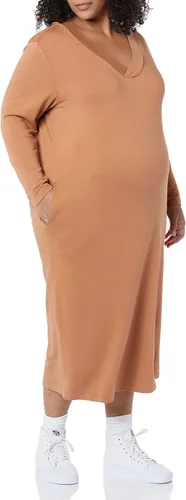 Vista 3 de Tienda Essentials Vestido de maternidad con cuello en V para mujer