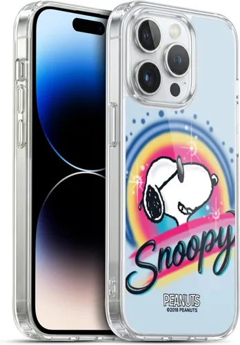 Vista 56 de Head Case Designs Funda de gel con licencia oficial de Peanuts Beach Surf Snoopy Boardwalk Airbrush [protección de grado militar] compatible
