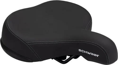 Vista 9 de Asiento de bicicleta cómodo Schwinn, sillín acolchado o de espuma, varios estilos, cubierta resistente al clima, se adjunta fácilmente a la mayoría