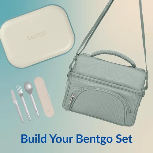 Vista 8 de Bentgo Chill Max - Lonchera XL a prueba de fugas - Paquete de hielo incluido mantiene la comida fría; capacidad de 5 tazas para adultos y mayores