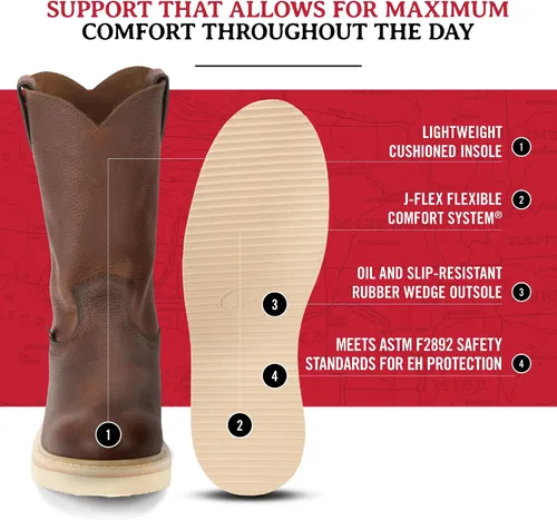 Vista 5 de Justin Botas de trabajo originales WK Premium para hombre