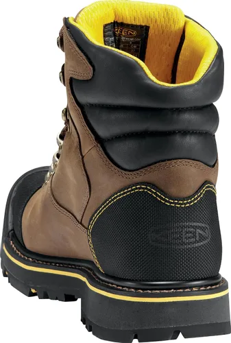 Vista 3 de KEEN Utility Milwaukee - Botas de trabajo impermeables con punta de acero de 6 pulgadas para hombre