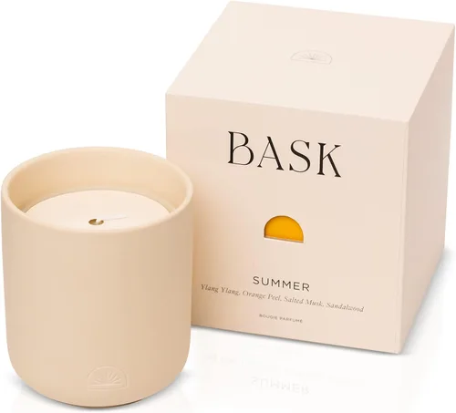 Vista 12 de Bask - Velas relajantes para el hogar - Velas perfumadas - Velas de invierno - Regalos para mujeres y hombres - Fragancia: consciente