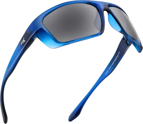 Vista 18 de KastKing Huzzah - Lentes de sol deportivos, polarizados y con protección ultravioleta, para hombres y mujeres, ideales para conducir, pescar, hacer
