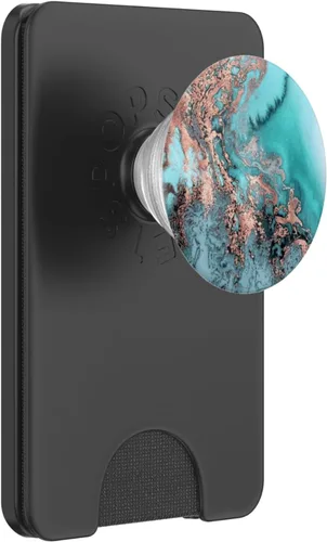 Vista 7 de Agarre y soporte PopSockets de acuarela de rosa verde azulado para teléfonos y tabletas