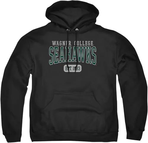 Vista 309 de LOGOVISION Colección de sudaderas con capucha unisex con diseño oficial de Collegiate Est. Date para hombres y mujeres