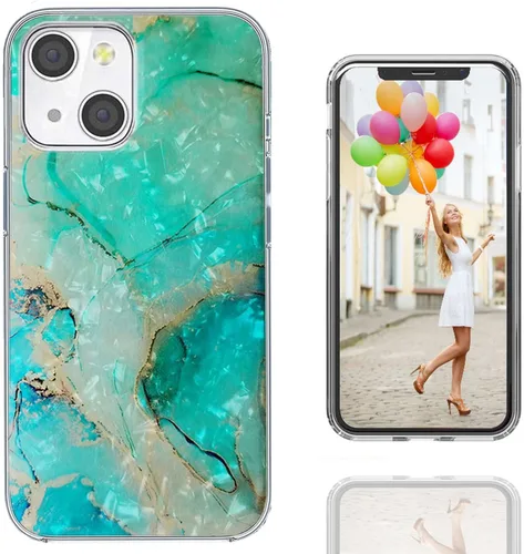 Vista 4 de Funda protectora completa para iPhone 14 Plus para mujeres, niñas y hombres, funda protectora completa a prueba de golpes, delgada, suave de TPU