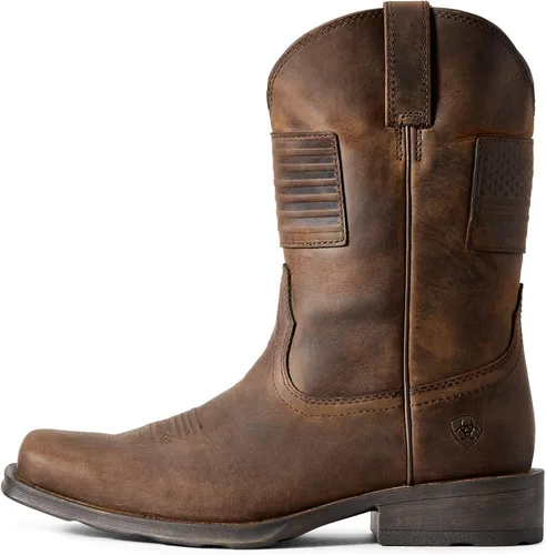 Vista 2 de ARIAT mens Rambler Patriot Western Boot