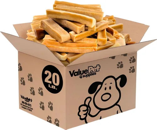 Vista 15 de ValueBull Himalayan - Masticables de queso de yak para perros, pequeños, paquete a granel de 10 libras, de larga duración para masticadores