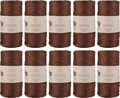 Vista 153 de Sensy Premium 2mm 229.5 metros de cuerda de poliéster 100% cordón de polipropileno Cordón de macramé 2mm Cordón para bolso de crochet Hilo