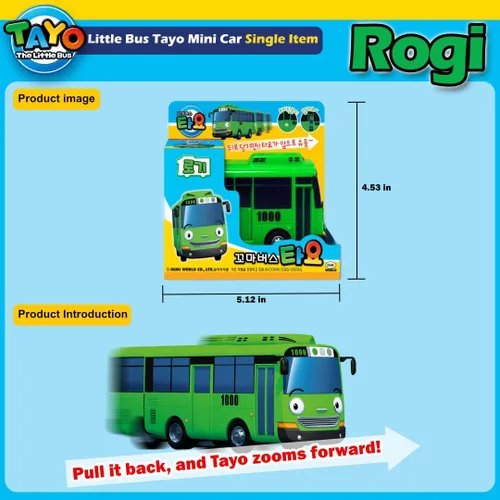 Vista 3 de The Little Bus Tayo Friends- juguete