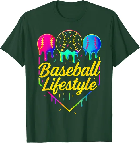 Vista 66 de Baseball Life Style 101 - Camiseta de béisbol para jóvenes