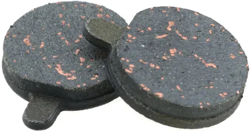 Vista 4 de 2 pares de pastillas de freno semi-metálicas pastillas de freno de disco de freno para scooter eléctrico