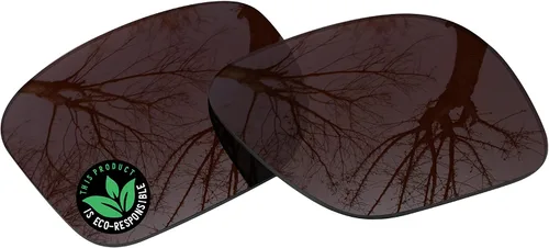 Vista 2 de Raydi Lentes de repuesto de policarbonato y kits de goma para gafas de sol Oakley Mainlink XL OO9264