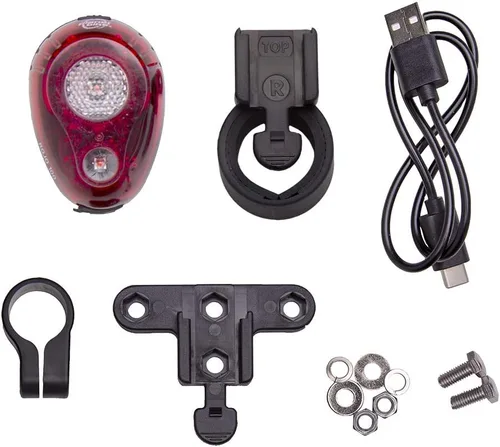 Vista 11 de Planet Bike Luz trasera para bicicleta Rojo 100 USB