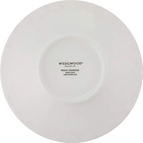 Vista 4 de Wedgwood Wonderlust Peony Diamond - Juego de taza de té y platillo