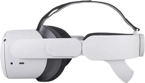 Vista 5 de CNBEYOUNG VR Face Cover Lens Cover and Head Strap for Quest 2