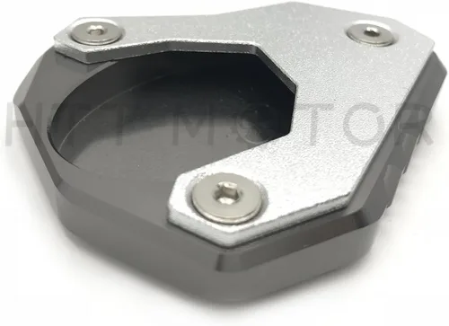 Vista 7 de KAW-253VER6500618- Almohadilla de extensión CNC de soporte lateral compatible con Kawasak Versys 650 2015-2017 2018 gris