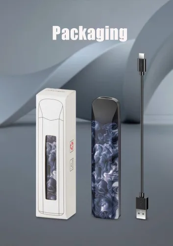 Vista 5 de Ambrogio.L Encendedores eléctricos recargables, paquete de 2 unidades, ultra delgado, USB C, resistente al viento, encendedor de plasma con luz