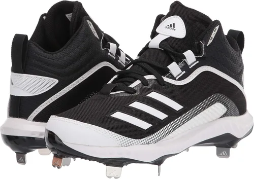Vista 7 de adidas Fv9357 - Tenis de béisbol para hombre, Núcleo negro y blanco.