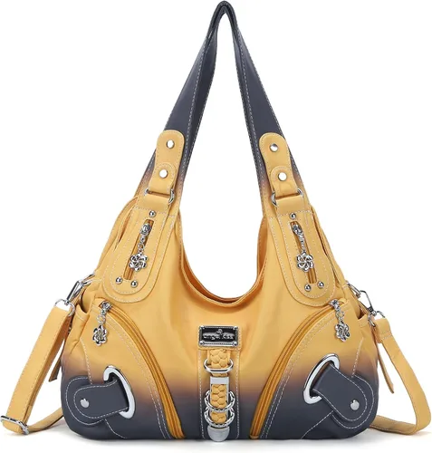 Vista 11 de Angelkiss Hobo Carteras y bolsos para mujeres Bolso de mano para mujeres Carteras grandes Bolsos de hombro diarios Purses, handbags, Handbag
