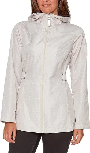 Vista 2 de Jones New York Chaqueta impermeable para mujer Parka en un bolsillo cortavientos