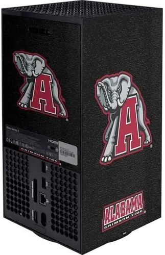 Vista 2 de Skinit Calcomanía para juegos compatible con el paquete Xbox Series X, diseño de mascota oficial de la Universidad de Alabama
