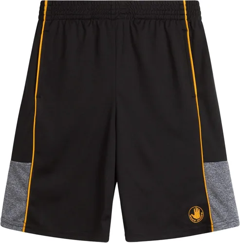 Vista 6 de Body Glove Conjunto de pantalones cortos activos para niños, camiseta de rendimiento de 3 piezas, camiseta sin mangas, pantalones cortos (8-14)