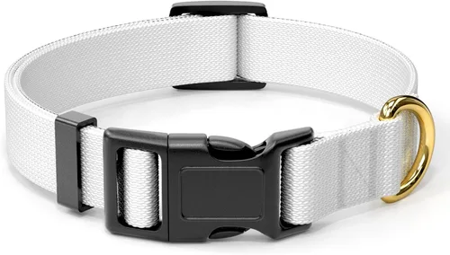 Vista 31 de Rnivvi Collar para perros pequeños, bonito collar resistente y ajustable para cachorros con hebilla de liberación rápida para machos, hembras