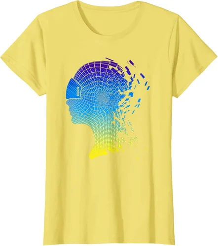 Vista 14 de Camiseta con diseño de auriculares de realidad virtual de VR Fans, Negro, S