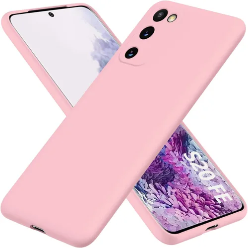 Vista 11 de Funda para Samsung Galaxy S20 FE 5G, funda de goma de gel de silicona líquida, cubierta de parachoques de teléfono que no se pone amarillenta, funda