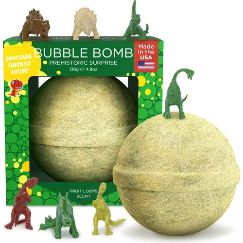 Vista 11 de TNT Creeper - Bomba de baño para niños con figura sorpresa de constructor de bloques en el interior (paquete de 1) - Bomba de mina de burbujas