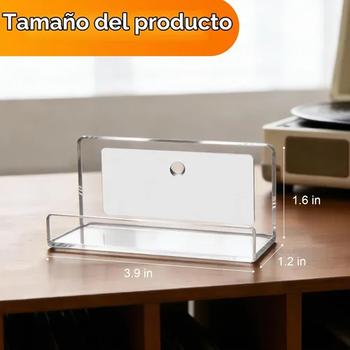 Vista 3 de Kalami Paquete de 6 soportes para discos de vinilo autoadhesivos