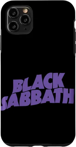 Vista 13 de Funda con logotipo oficial de Black Sabbath Purple para iPhone 17