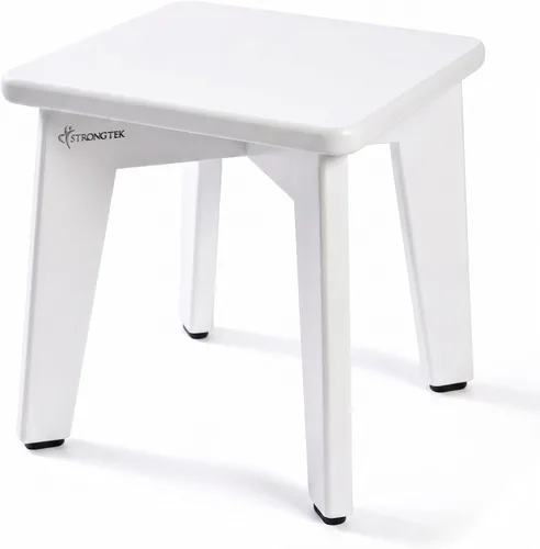 Vista 7 de StrongTek Taburete de Paso de Bambú Resistente con Pies Antideslizantes, Montaje Fácil, Capacidad de 350 LBS, Ideal para Niños y Adultos, Perfecto