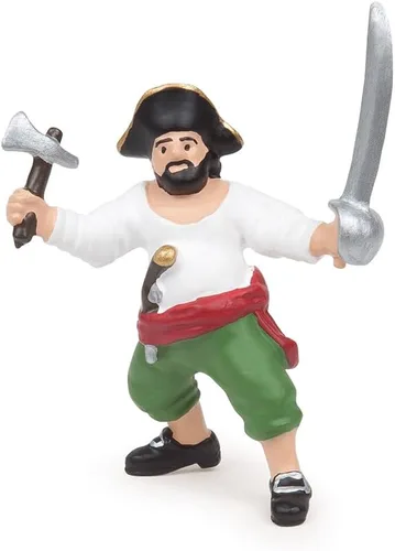 Vista 11 de Papo Juguete de piratas y corsarios de mini tina, 12 piezas