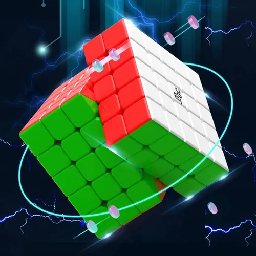 Vista 4 de YJ MGC 7x7 Cubo magnético sin adhesivo de velocidad 7x7x7 cubo