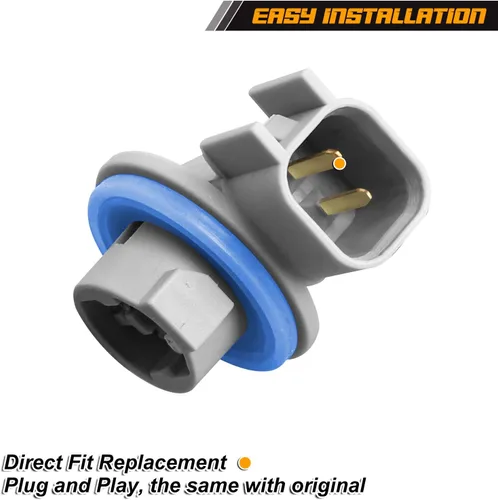 Vista 4 de NDRUSH Enchufes de Luz de Matrícula Arnés de Cableado Conectores de Enchufe de Repuesto Compatibles con Dodge Ram 1500 2500 3500 2003-2018, Paquete