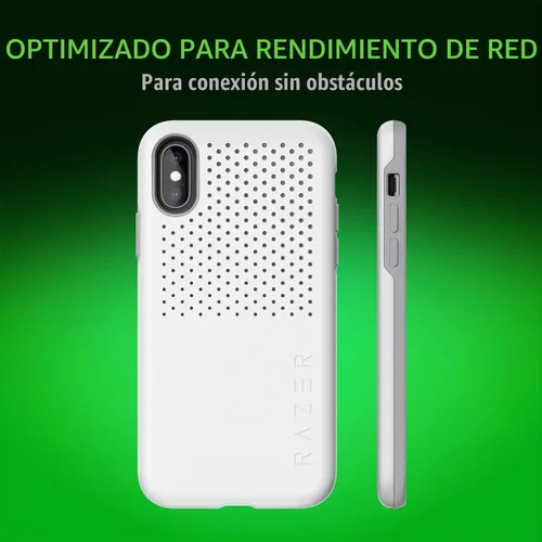 Vista 6 de Razer Arctech Pro Funda para iPhone Xs / iPhone Xs: termafena y refrigeración de rendimiento de ventilación, compatible con carga inalámbrica Mate