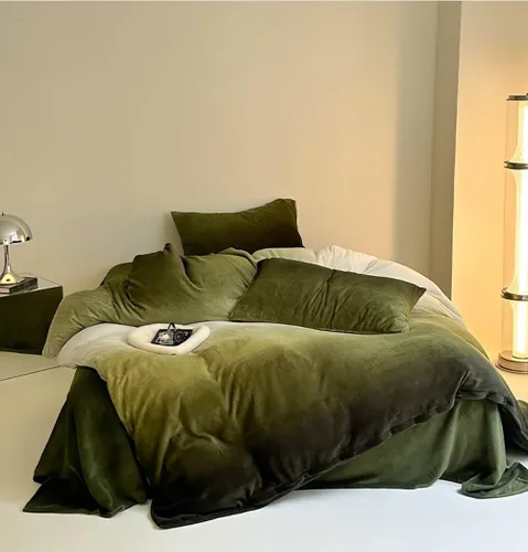 Vista 12 de Houseri Juego de funda de edredón de tamaño individual a cuadros azul claro y blanco para niños, juego de cama azul bebé para niños y niñas, juego