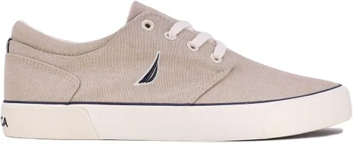Vista 2 de Nautica Zapato náutico con cordones para hombre, mocasín casual con dos ojales, zapatilla de deporte de moda - Galera