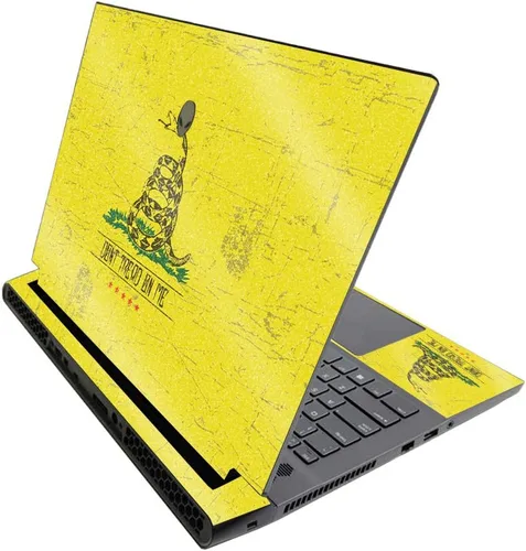 Vista 592 de MightySkins - Skin brillante con purpurina para Alienware M17 R3 (2020) y M17 R4 (2021) - Diversión de los años 90 Acabado duradero con purpurina