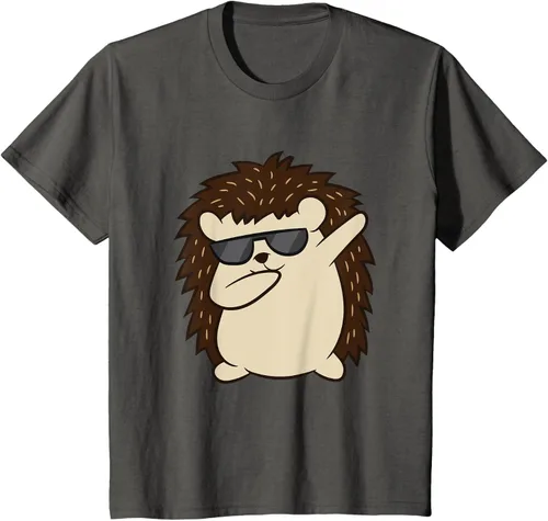 Vista 46 de Dabbing Hedgehog Funny Hedgehog Camiseta S