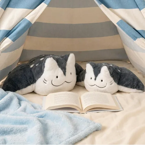 Vista 4 de The Original Ray Meow - Animal de peluche súper esponjoso de Ray & Cat (23.6 pulgadas)