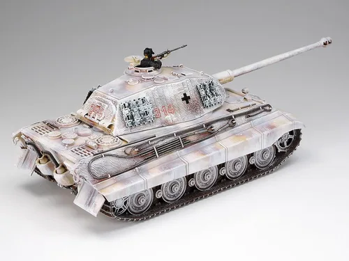 Vista 3 de Tamiya Models Rey Tigre (Torreta Porsche)