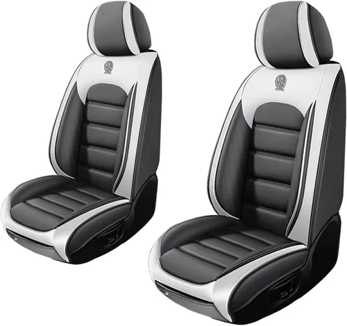 Vista 10 de 5 fundas de asiento para Mazda2 2011-2023, fundas de asiento de automóvil de cuero, impermeables, suaves, cómodas fundas de asiento de automóvil